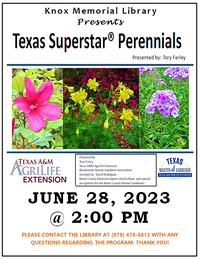 Austin County - Texas A&M AgriLife Extension Service      Bluebonnet Master Gardeners Association