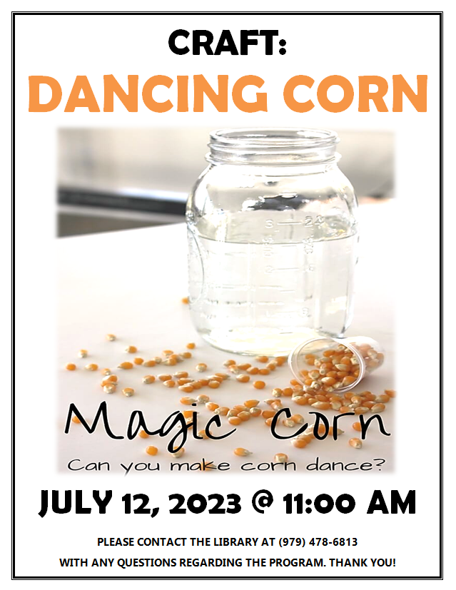 CRAFT DAY: DANCING CORN