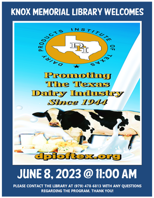 DAIRY PRODUCTS INSTITUTE OF TEXAS