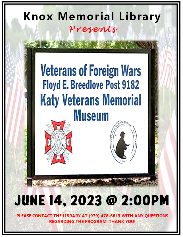 KATY VETERANS MEMORIAL MUSEUM