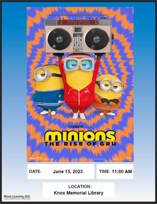 MOVIE TIME: MINIONS: THE RISE OF GRU