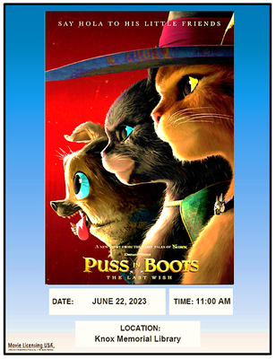 MOVIE TIME: PUSS IN BOOTS: THE LAST WISH