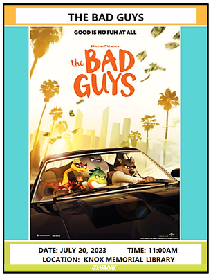 MOVIE TIME: THE BAD GUYS